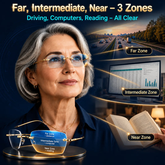 💥50% OFF-Only Today🔥No Eye Exam & No Lens Switching - A Glasses Revolution!