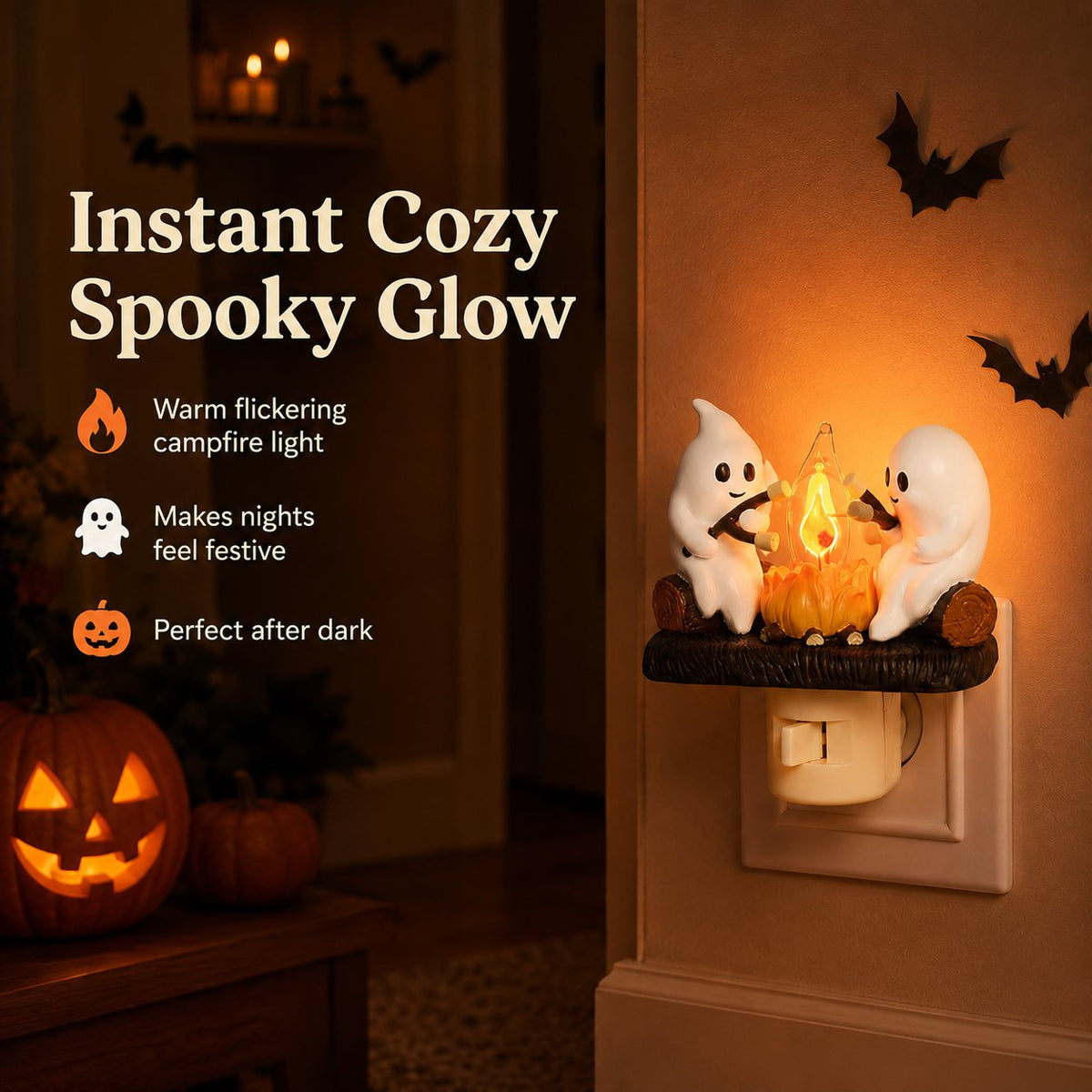 🔥 49% OFF🔥 - 👻 Halloween Ghost Tree LED Night Light