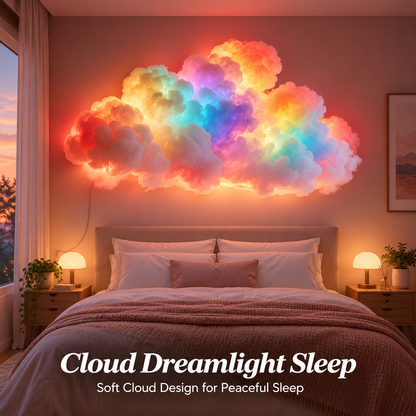 ☁️ DIY Multicolor LED Cloud Lights – Thundercloud Room Decor for a Unique Atmosphere ✨