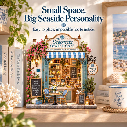 🔥49%OFF🌊🦪 The Seabreeze Oyster Café™-DIY 3D Miniature Coastal Café Kit
