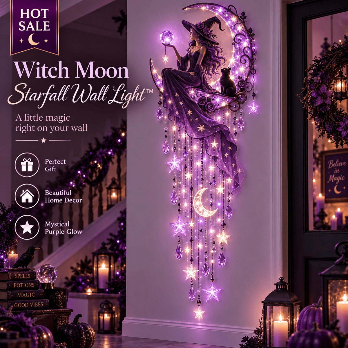 ✨ Bring a Little Witchy Magic to Every Empty Wall
