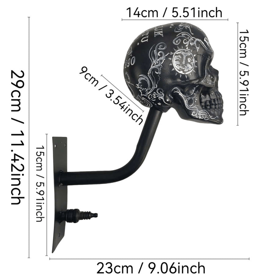 🏍️Skull Motorcycle Helmet Holder