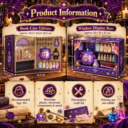 🔮✨ Starlit Wish Potion Lab – DIY Zodiac Magic Potion Making Kit
