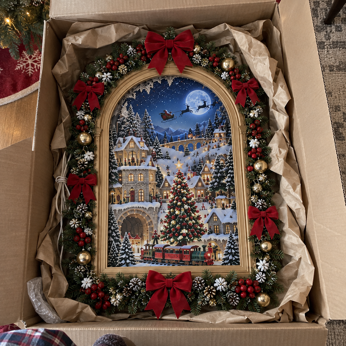 🎄🎅The Christmas Portal – Animated Christmas Village