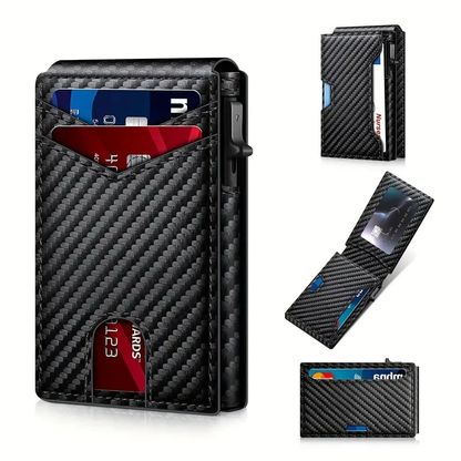🔥Slim Pop-Up RFID Wallet for Men –  🤎Practical, sleek, and impossible to outgrow