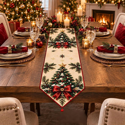 🔥HOT SALE🔥✨ DIY Christmas Diamond Painting Table Runner Kit