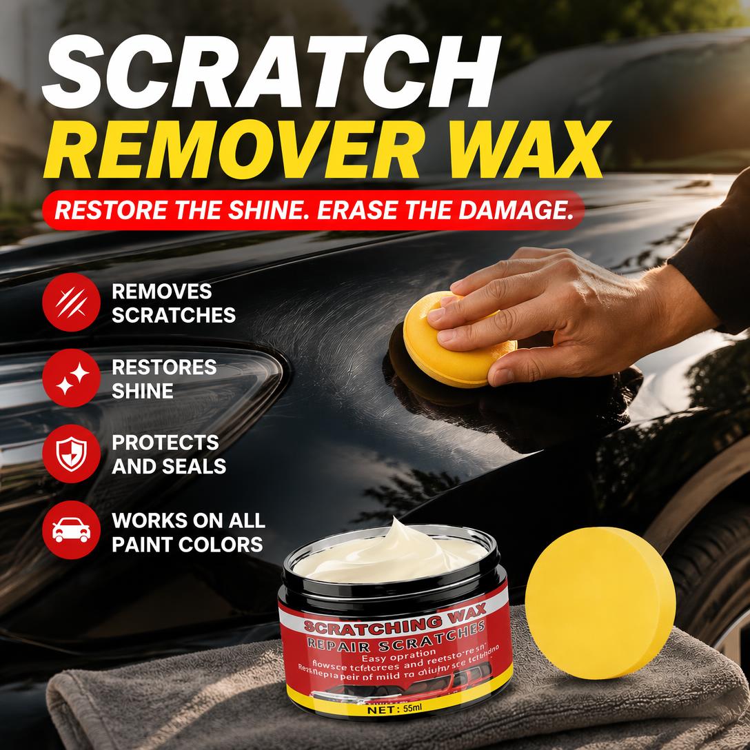 🔥Ultimate Car Scratch Remover Wax
