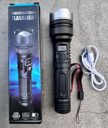 Last Day 49% OFF🔥High-Power Flashlight – Aluminum Alloy Heat-Dissipating Head