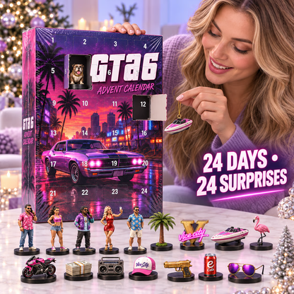🏙️Mini Collectibles Countdown Calendar｜3D Printed Hand-Painted Mini Collectibles