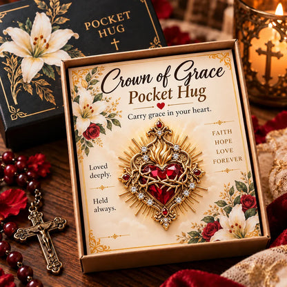 ✝️ Carry the Faith™ 3D Pocket Hug – A Little Reminder of Love (7 Designs)