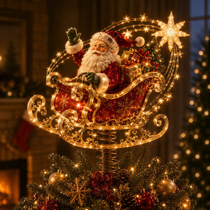 ⏳ Last Day 49% OFF – 🎅  Lighted Christmas Tree Topper Collection ✨