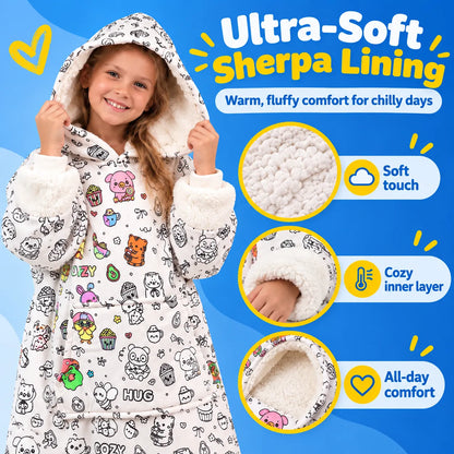 🎨🛌 Doodle Pajamas — Create Your Own Cozy Style & Make Every Night More Fun!