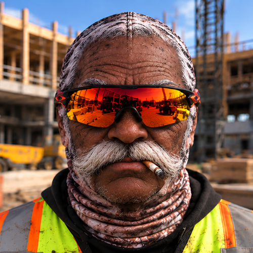 😂 Funny Face Ski Mask — A Prank Gift for the Construction Site 🎁