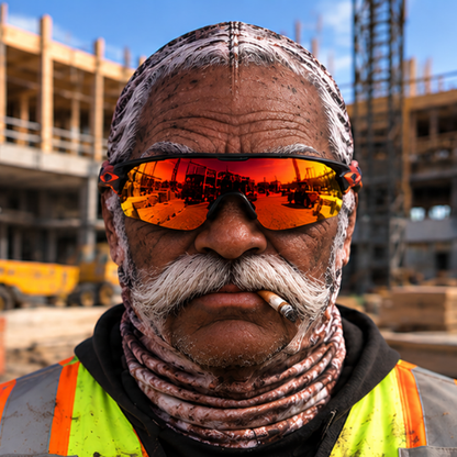 😂 Funny Face Ski Mask — A Prank Gift for the Construction Site 🎁
