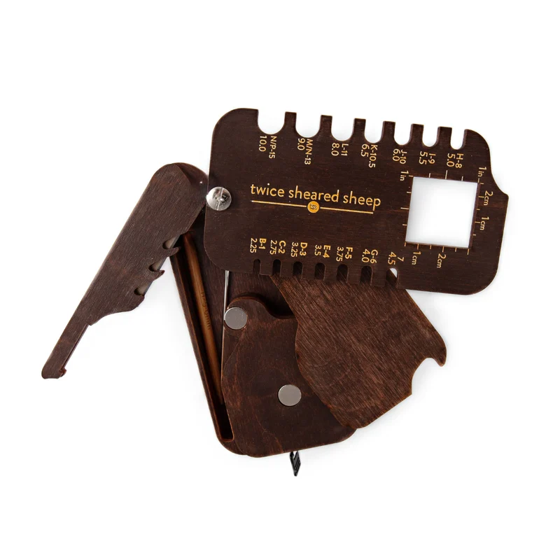 🧶 Stitch Scout 9-in-1 Multi-Tool for Knitters & Crocheters