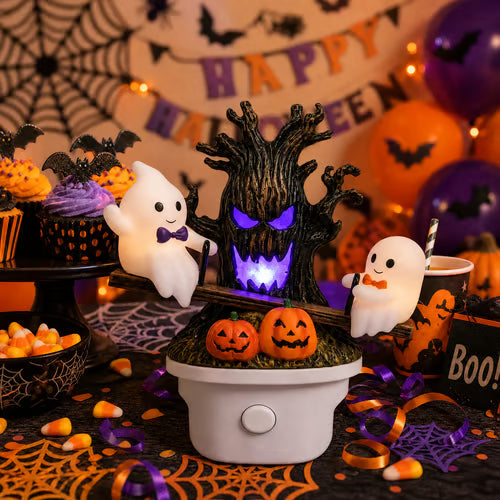 🔥 49% OFF🔥 - 👻 Halloween Ghost Tree LED Night Light