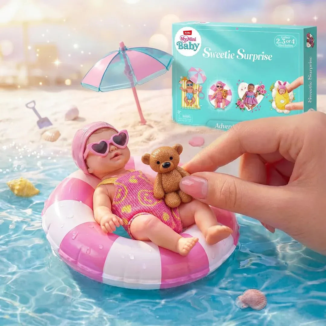 🎄 24-Day Mini Baby Surprise Advent Calendar – Mini Dolls & 20+ Accessories Christmas Countdown Gift