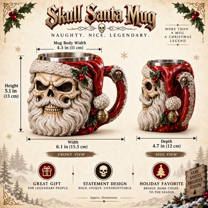 💀🎅 Dark Christmas Legends Mug Collection™