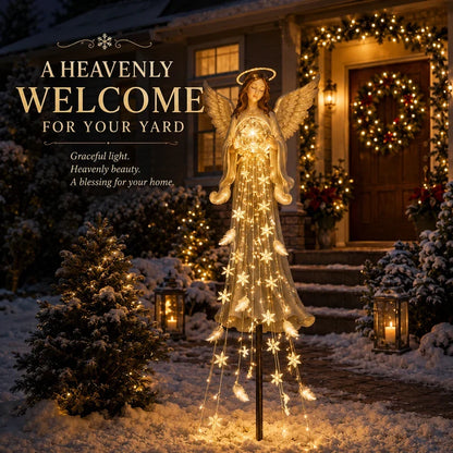 🎄49% OFF🎄 Snowman Magic Fountain -Flowing Snowflake LED Christmas Garden Light❄️