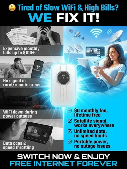 Last Day 50% OFF🌐[Global Coverage]Portable WiFi
