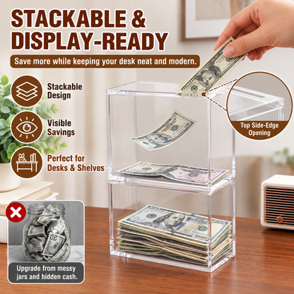💵 Floating Money Box – Turn Every Bill Into a Satisfying Saving Moment ✨