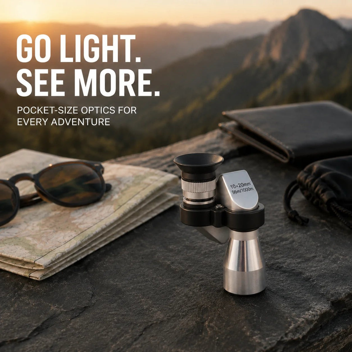 🔥 Last Day 49% OFF 🔭 Mini Monocular Phone Telescope – Pocket Long-Distance Viewer with Adjustable Smartphone Clip