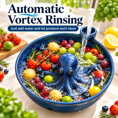 🐙 Just Add Water — Let the Vortex Wash Your Produce for You!