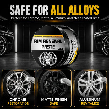 🥳2026 HOT SALE🥳💞50K+ SOLD!✨All‑in‑One Wheel Restoration Paste