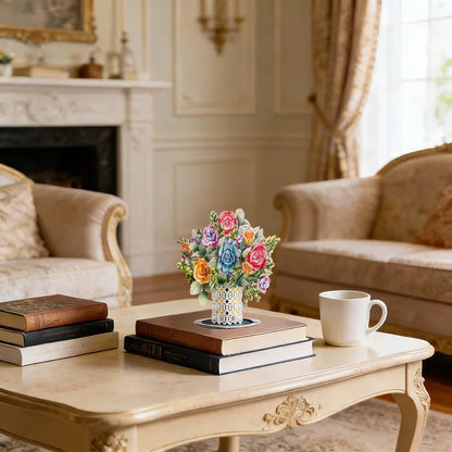 🏆50K+ SOLD! 🌼💌 Forever-Blooming 3D Flower Pop-Up Card– Personalized Love Message & Everlasting Bloom 🎁