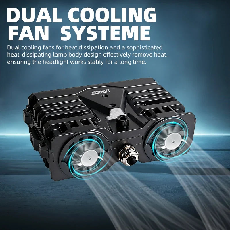 75W LED Driving Light – Super Bright 5500K Waterproof Car Spotlight