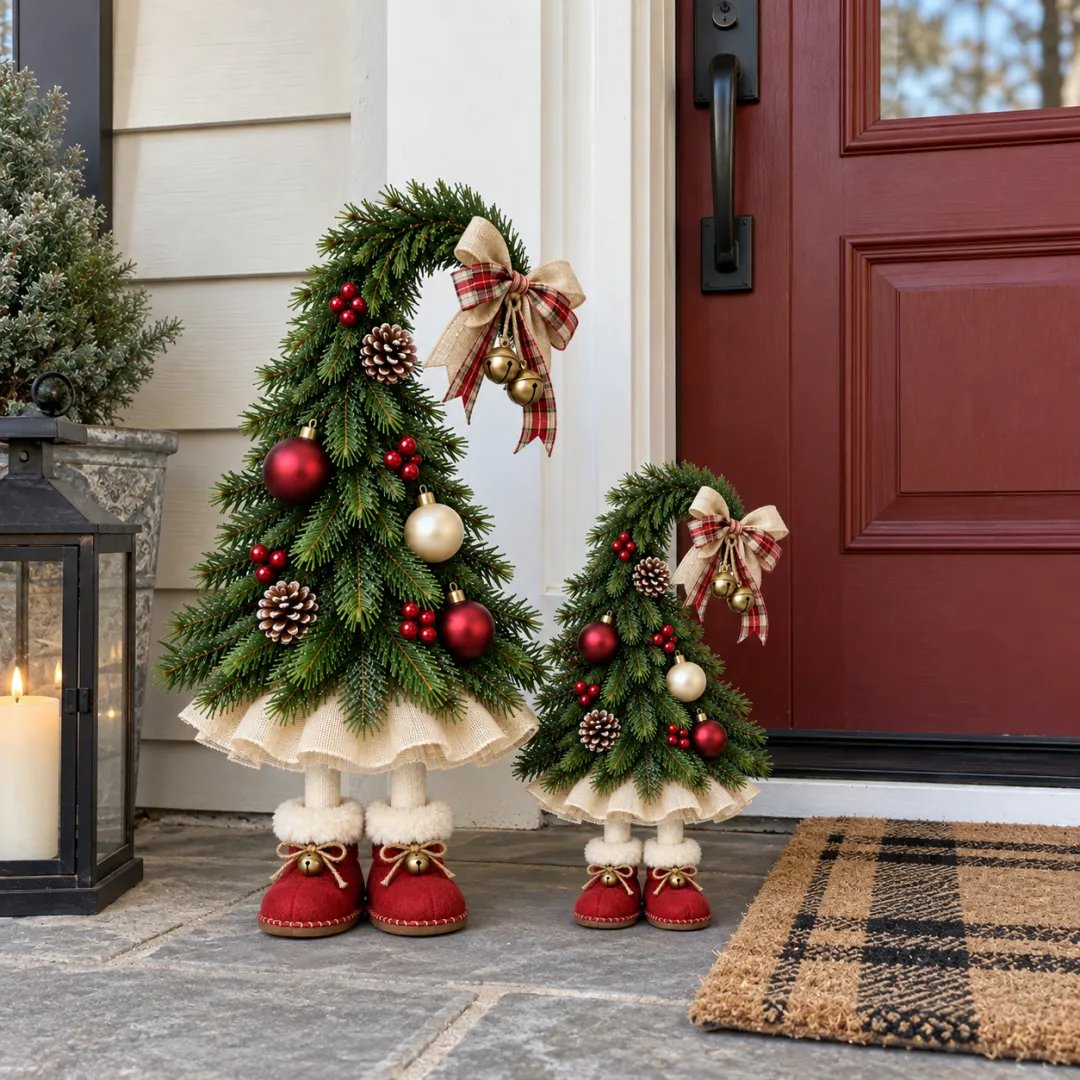 🎄Whimsical Christmas Elf Tree Decor