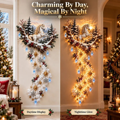 ✨ Enchanted Christmas Magic Trail Wall Light – A Touch of Winter Magic ✨