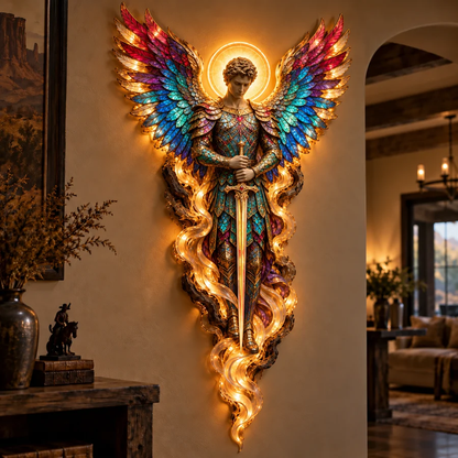 ✨Last Day 45% OFF✝️ Heavenly Radiance™ Lighted Angel Wall Sculpture