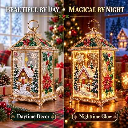 ✨🎁 Christmas Glow™ — DIY Light-Up Diamond Art Lantern
