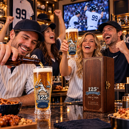 Let’s Go Tribe! 125th Anniversary Commemorative Pint Glass