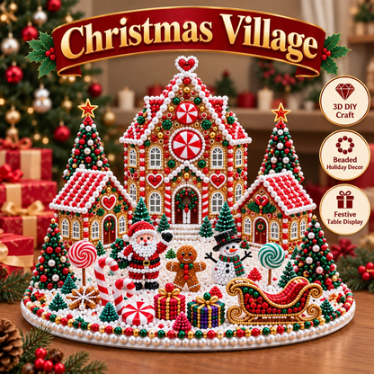 🎡 3D Carnival DIY Crystal Art Kit – Build Your Own Mini Amusement Park