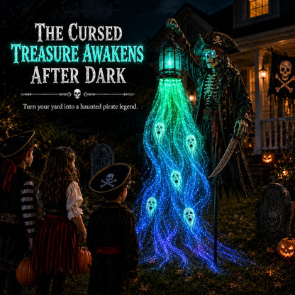 🔥 50% OFF Today Only – 🎃 Animated Headless Horseman Halloween Garden Light | Spooky Outdoor Yard Decoration 💀