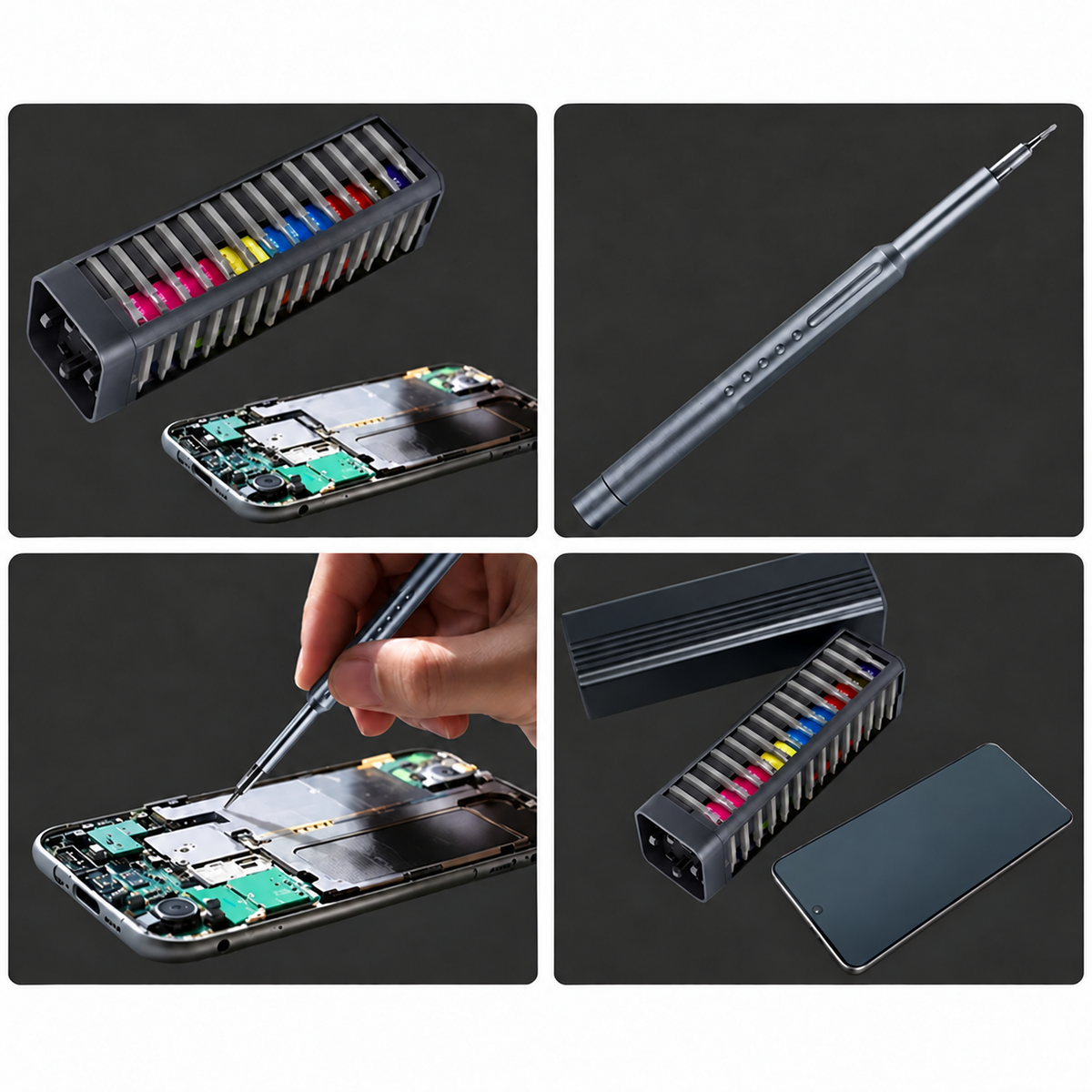 52-in-1 Rechargeable Precision Electric Screwdriver Set – Magnetic Repair Tool Kit