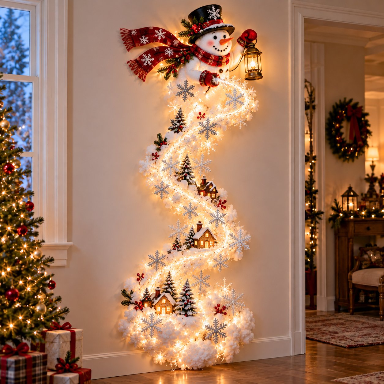 🎅Christmas Magic Trail Wall Light - A Little Christmas Magic, Right on Your Wall✨