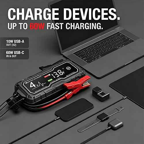 Boost X GBX155 4250A Car Jump Starter For 10L Gas & 8L Diesel Engines