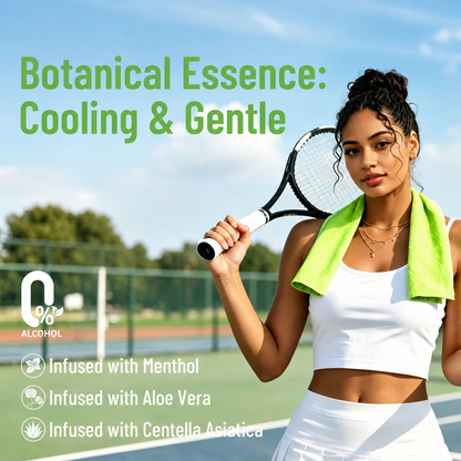 Cooling Towels & XL Menthol Wipes for Hot Weather Relief