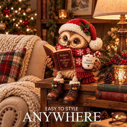 🦉Heartwarming Reading Owl Figurine