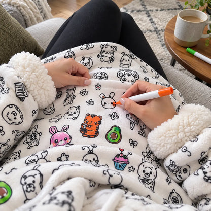 🎨🛌 Doodle Pajamas — Create Your Own Cozy Style & Make Every Night More Fun!