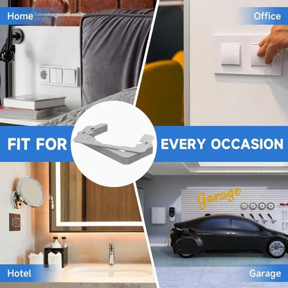 🔌 Metal Wall Plate Spacers – Level Recessed Outlets & Switches