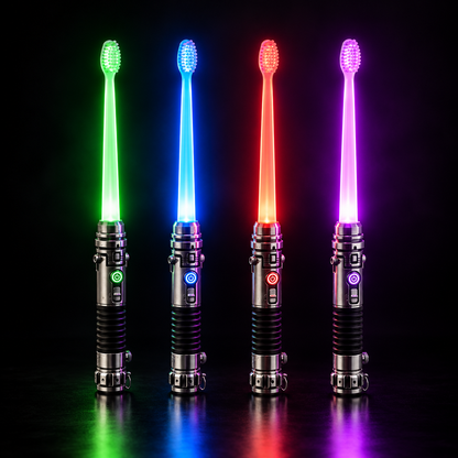 LED Glow Handle Toothbrush for Teens & Adults