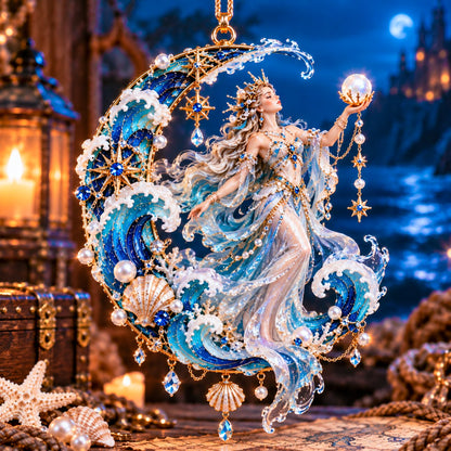 🌊✨ Ocean Legends - 12 Mythical Ocean Acrylic Ornaments