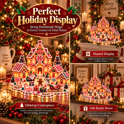 🎃 3D DIY Halloween Village Diamond Art Kit – Spooky Miniature Craft & Holiday Decor