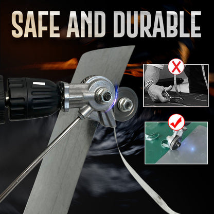 🔥 Metal Nibbler Drill Attachment – Powerful Sheet Metal Cutter for Electric Drills ✂️✨🎯
