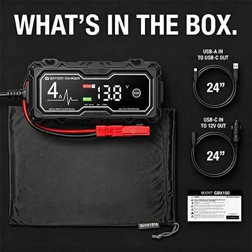 Boost X GBX155 4250A Car Jump Starter For 10L Gas & 8L Diesel Engines