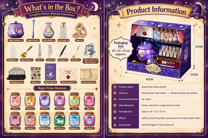🔮✨ Starlit Wish Potion Lab – DIY Zodiac Magic Potion Making Kit